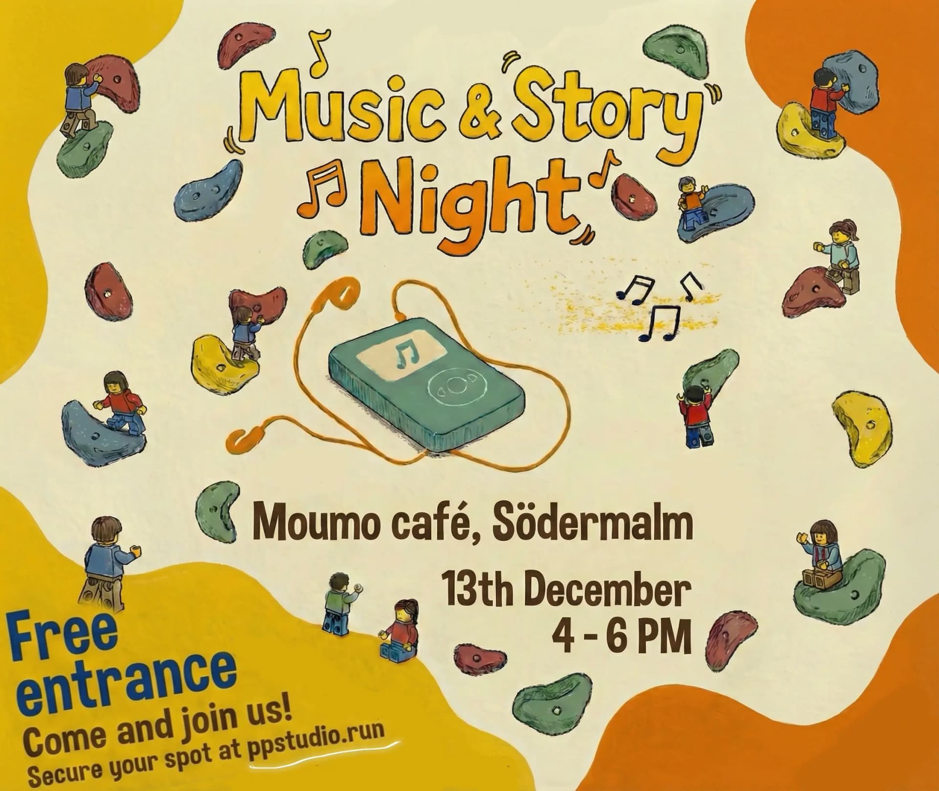 Songs From Home — Music & Story Night poster